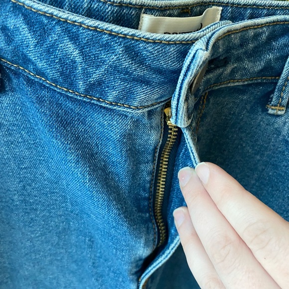 Free People | Floral Embroidered Denim Skirt - Picture 5 of 9